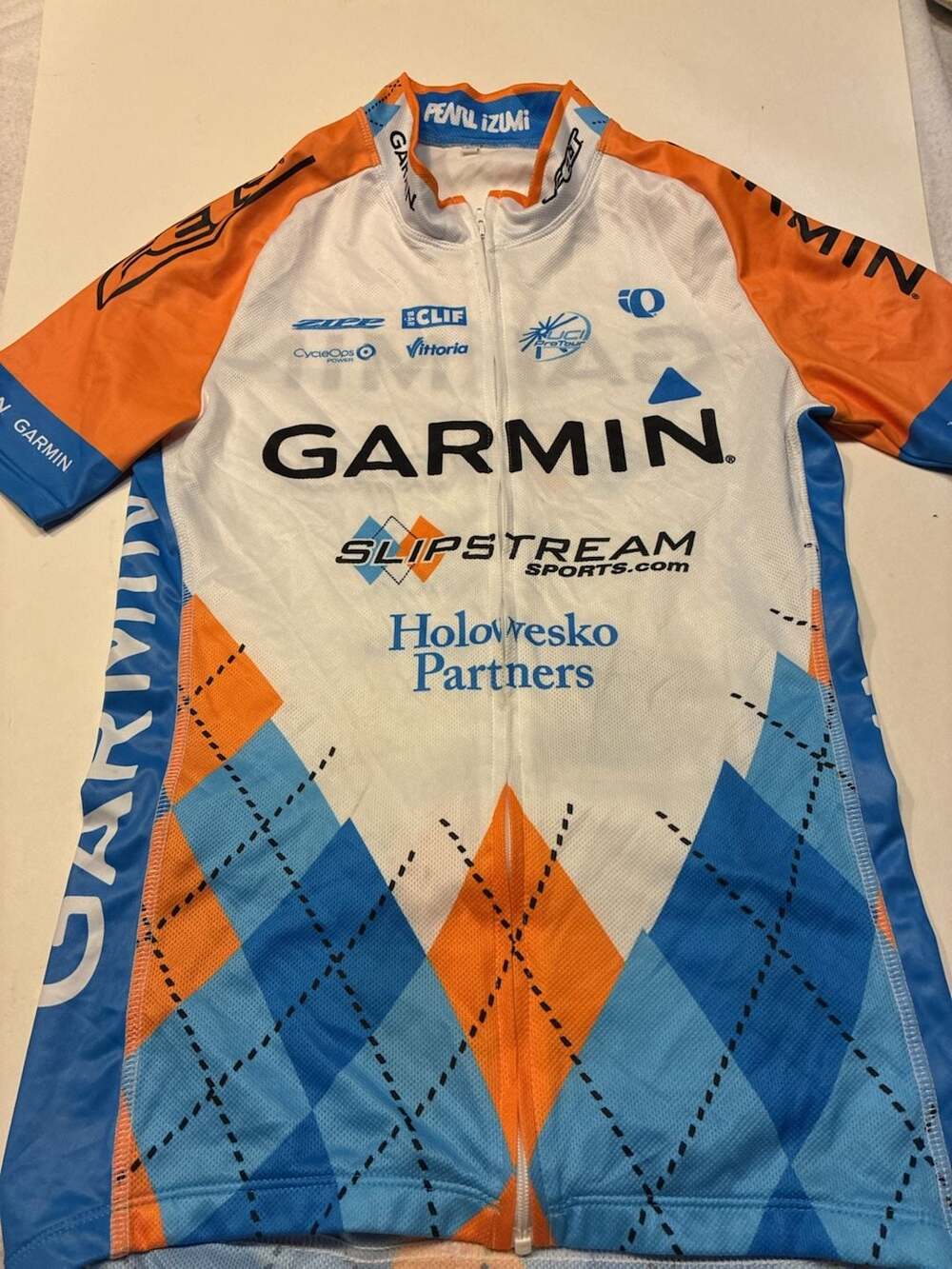 Pearl Izumi Garmin-Slipstream Transitions Argyle Cycling Jersey Medium